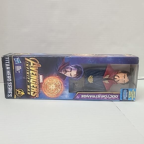 2017 DR STRANGE Figure Marvel Titan Hero Series Avengers Infinity War 12” w CAPE - Picture 7 of 8